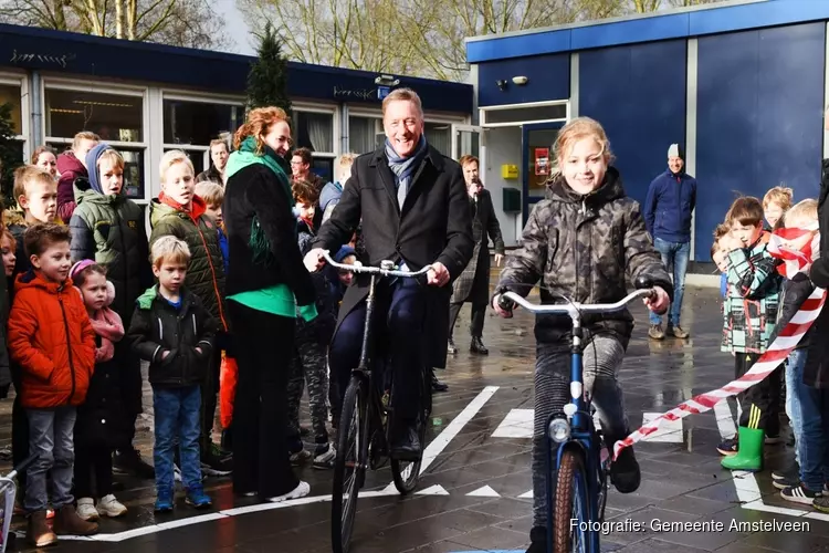 Wethouder Ellermeijer (Amstelveen) opent Week van Verkeer