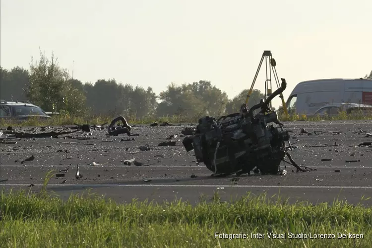 Drie doden na flink ongeval op de A2 richting Amsterdam: "Ik zag een grote vlam"