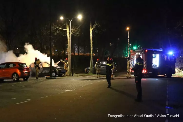 Taxi uitgebrand in Amstelveen