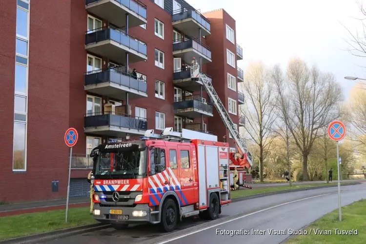 Gewonde bij balkonbrand Amstelveen