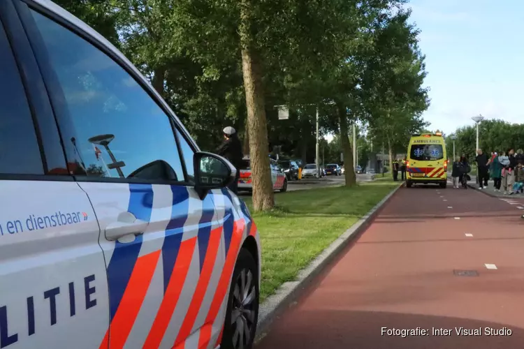 Ongeval in Amstelveen: traumahelikoper geland