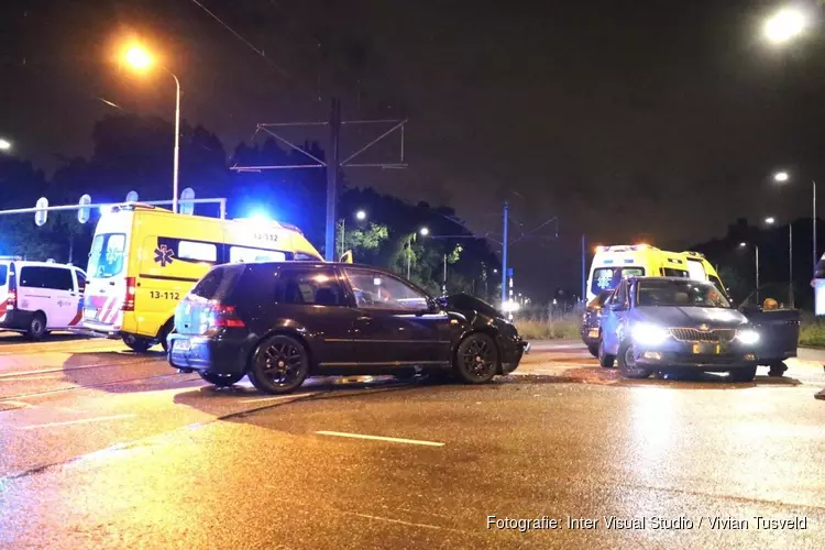 Wéér ongeval op Beneluxbaan Amstelveen: twee gewonden