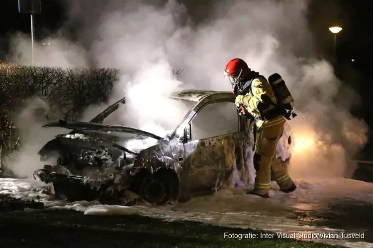Auto door brand verwoest in Amstelveen-Noord