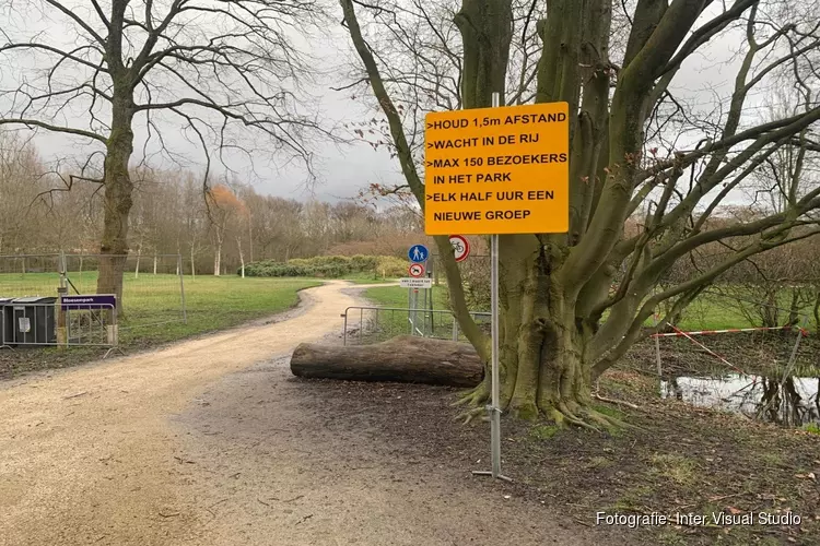 Maatregelen wegens verwachte drukte in Amsterdamse Bos