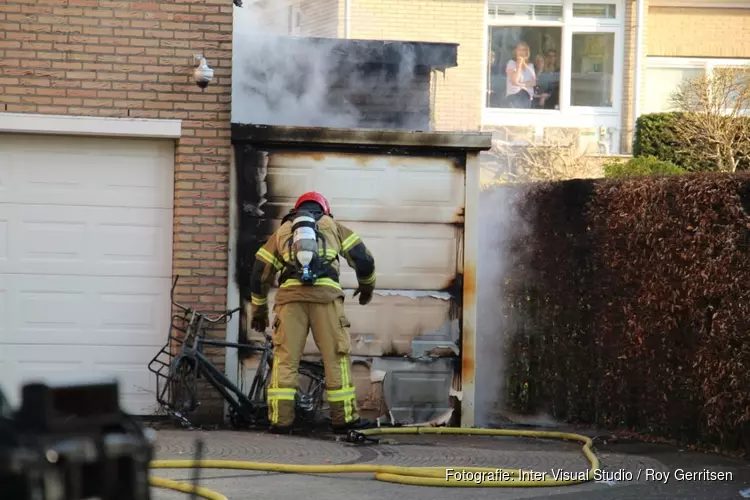 Brand in garage in Amstelveen