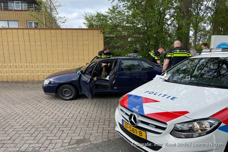 Vermoedelijke achtervolging in Amstelveen, politie neemt auto in beslag