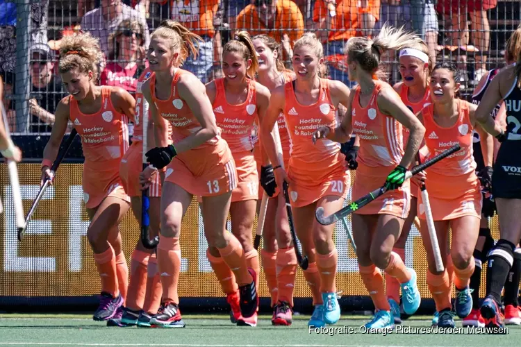 Oranje hockeydames ook naar EK-goud