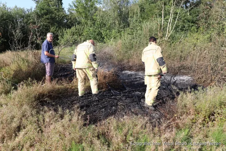 &#39;Buitenbrand lastig te bereiken voor brandweer Aalsmeer&#39;