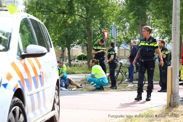 Vrouw op fiets aangereden in Amstelveen