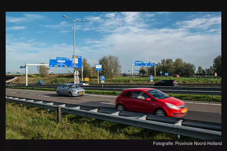 Provincie brengt veiligheid, leefbaarheid en doorstroming van Noord-Hollandse wegen in kaart