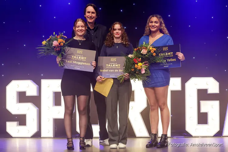 Shortlist Talent van het Jaar 2023 Amstelveen Sportgala bekend; stemmen nu mogelijk