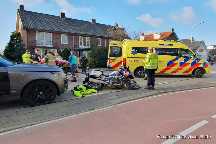 Motoragent aangereden in Amstelveen