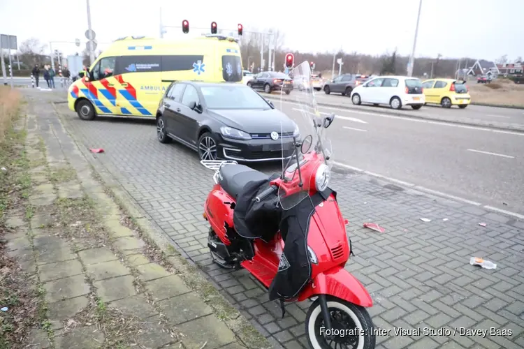 Scooterrijder aangereden in Amstelveen