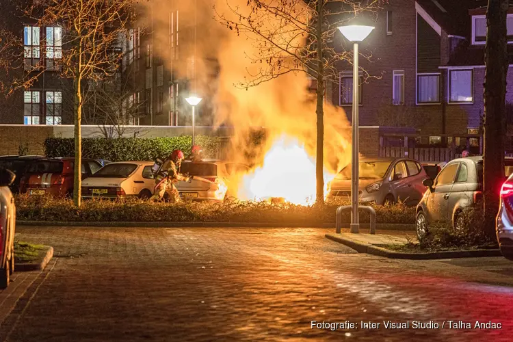 Auto door brand verwoest in Amstelveen