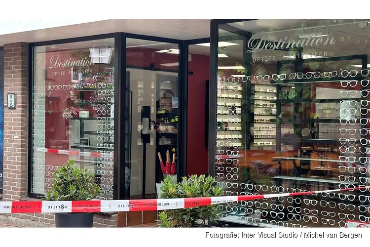 Overval op opticiën in Amstelveen