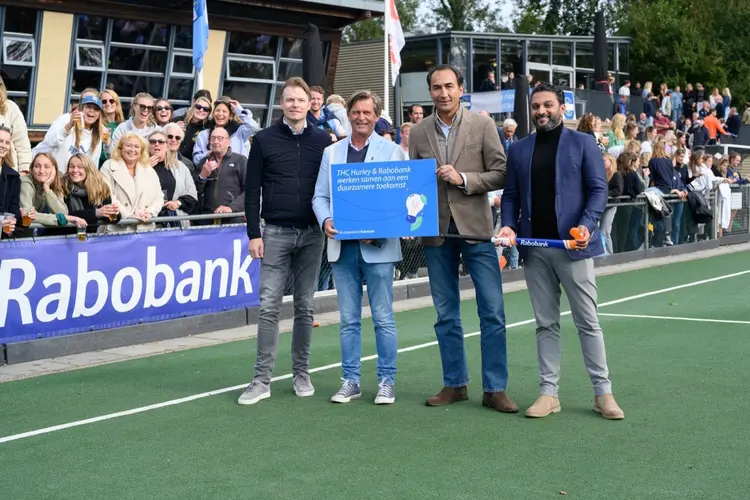 Rabobank en Hockeyvereniging Hurley gaan samen aan de slag met het verduurzamen van de club