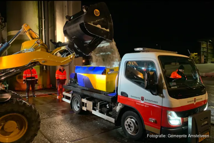 Start winterse aanpak: strooizout klaar, wegen veilig